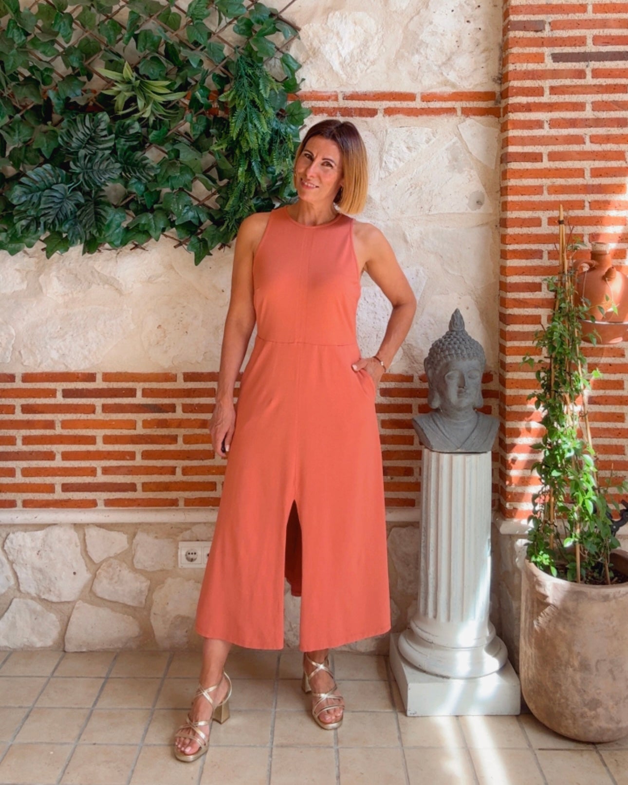 Vestido frambuesa