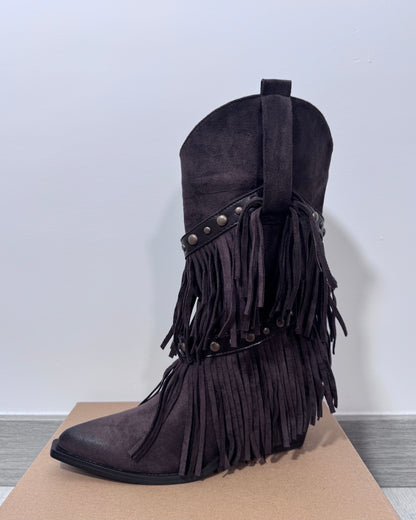 Botin flecos desmontables