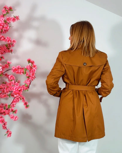 Trench luxenter cobre