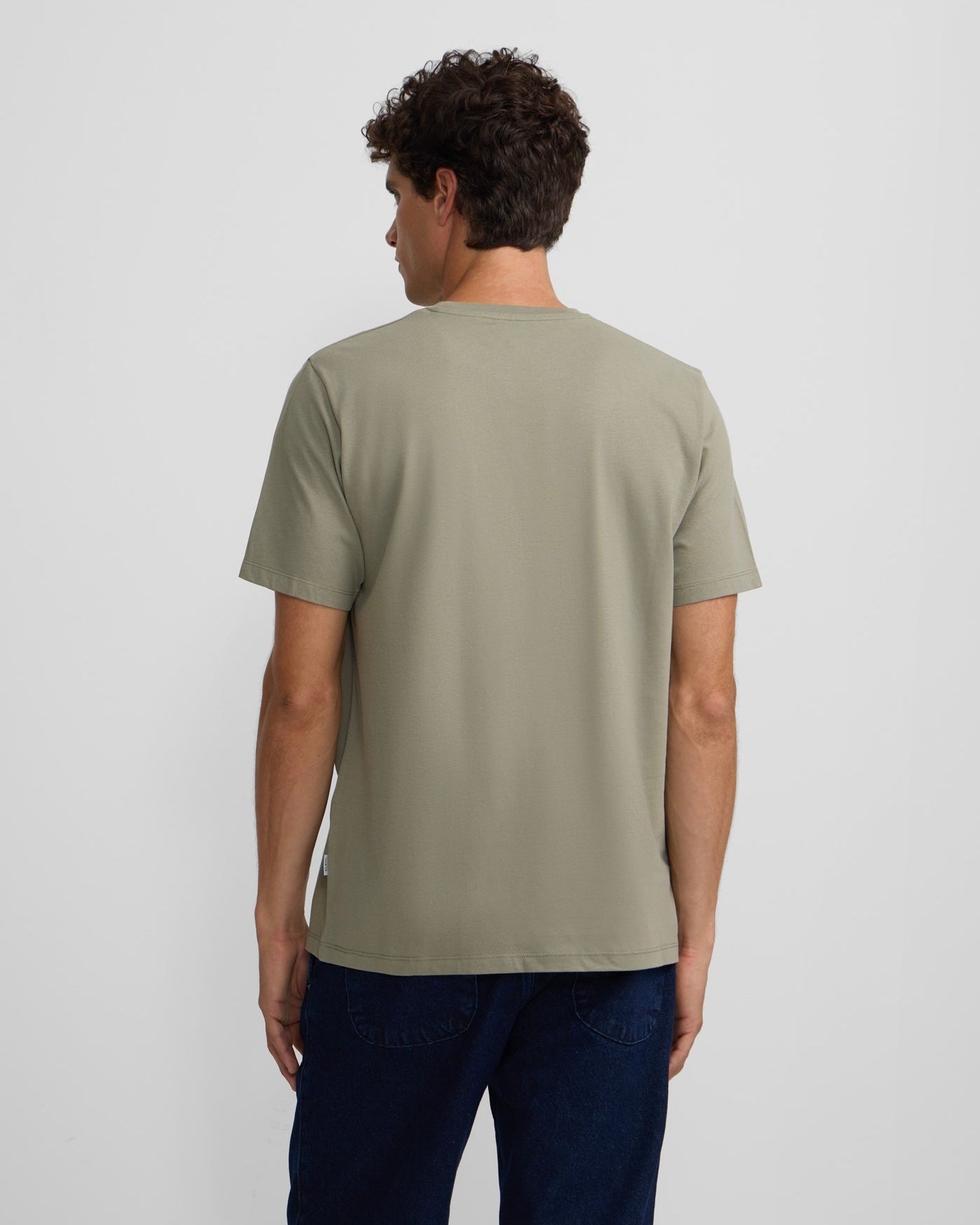 Camiseta Silbon minilogo verde
