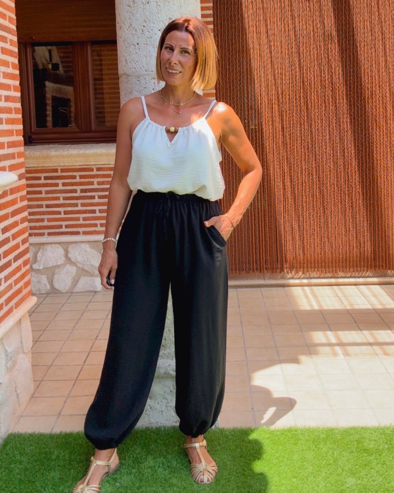 Pantalon bombacho Beatriz