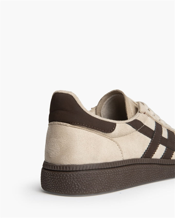 Zapatillas retro style beige