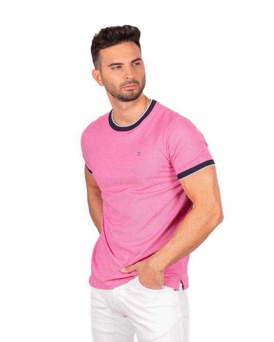 Camiseta polo Yellow Skin Rosa