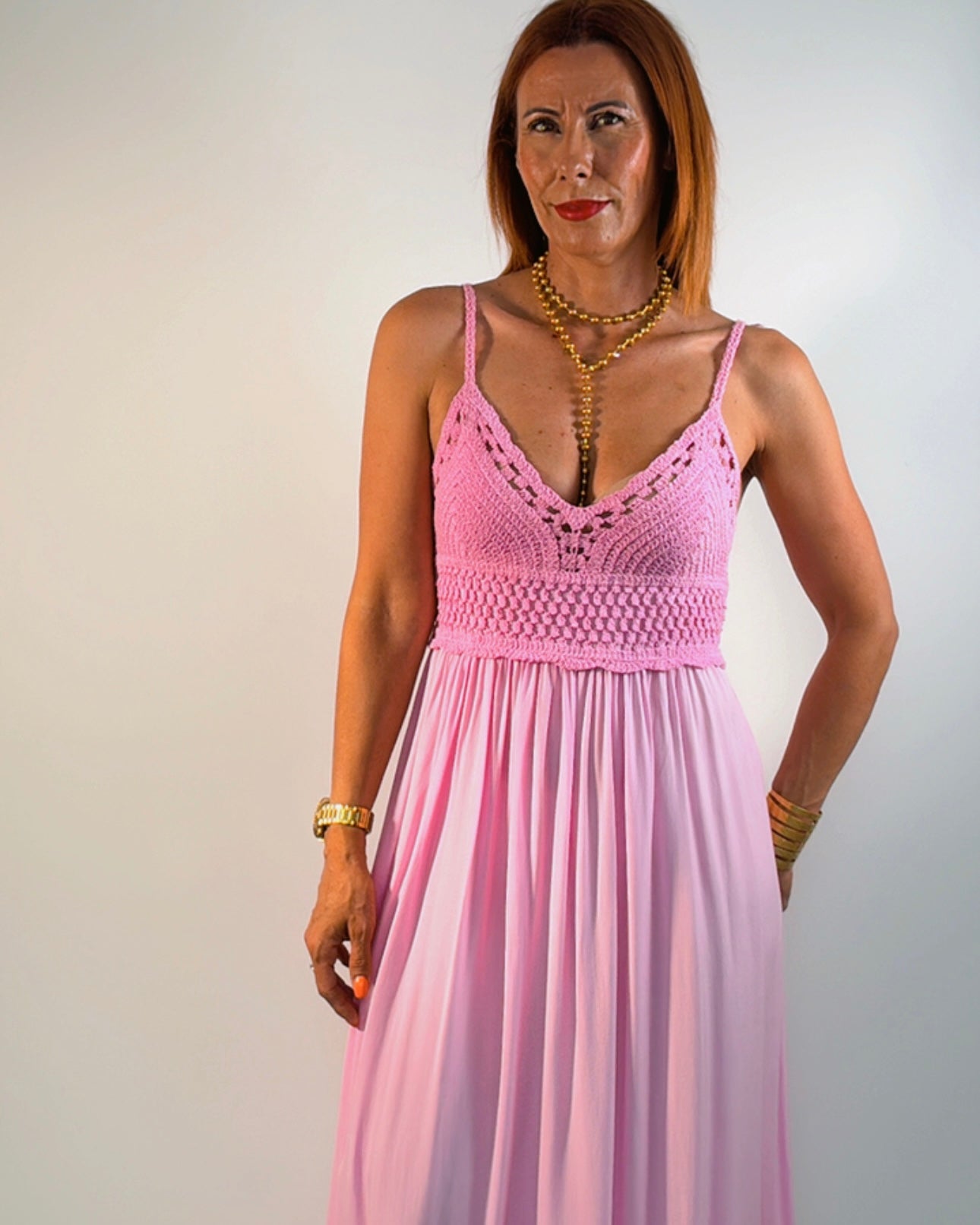 Vestido crochet