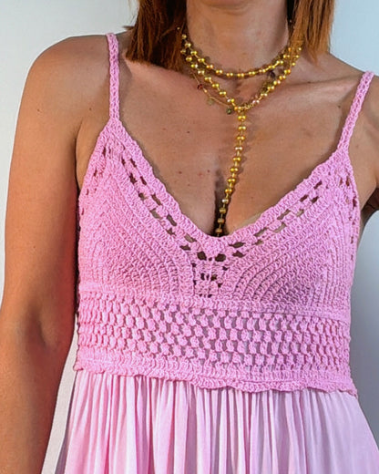 Vestido crochet