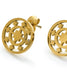 Golden Azca earring