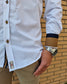 Shirt with elbow patches