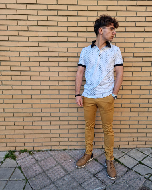 Urban Button mustard chinos