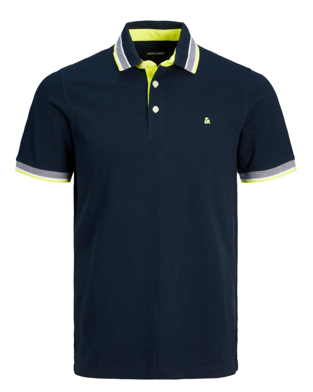Polo Jack & Jones azul amarillo