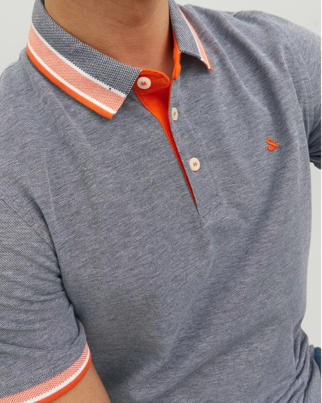 Polo Jack & Jones gris