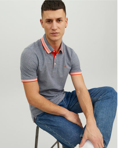 Polo Jack & Jones gris