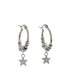Poima silver star earring